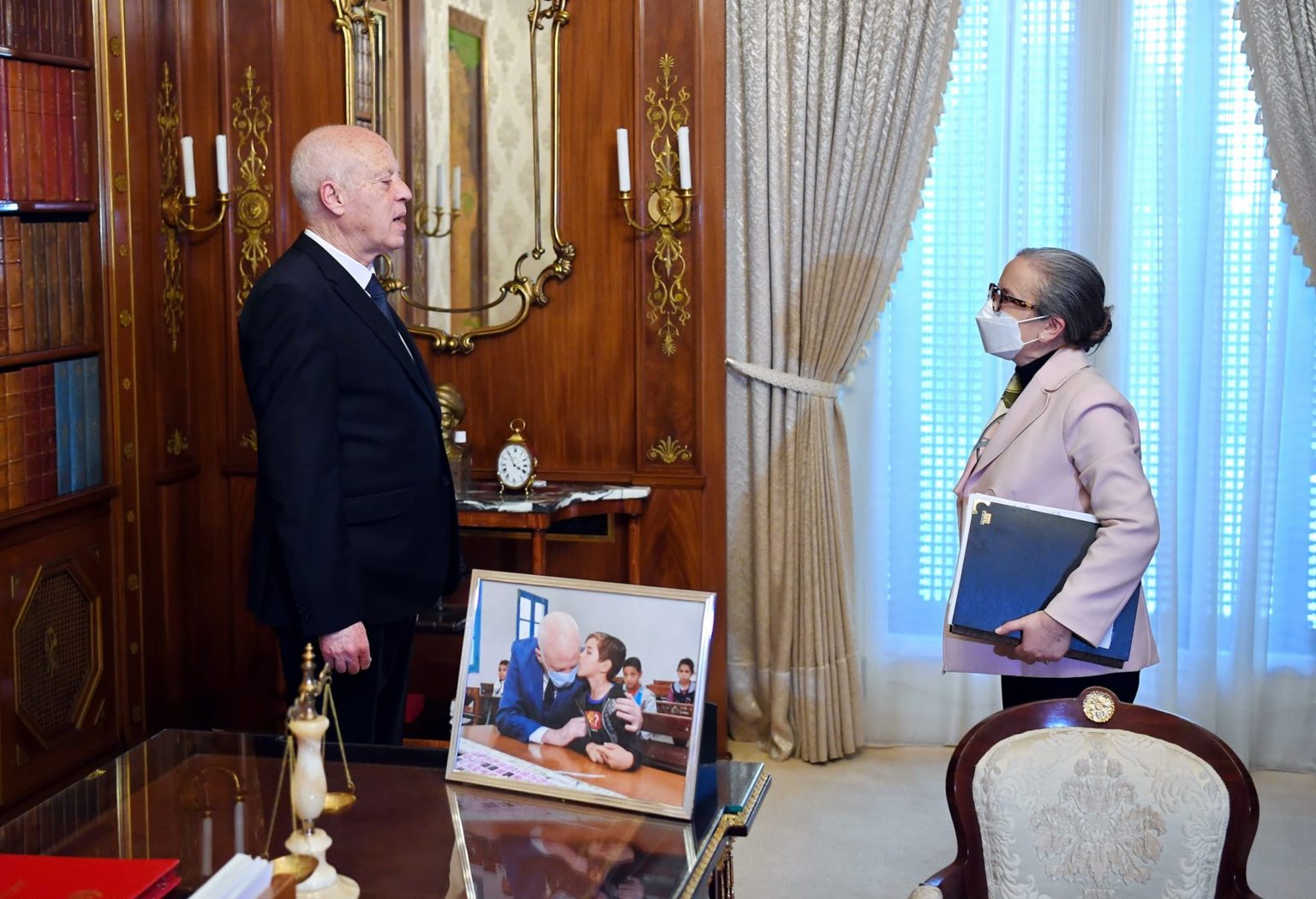 Kaïs Saïed - Najla Bouden