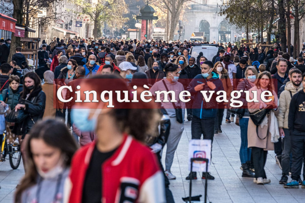 Cinquième vague : « Le pic, en fin de semaine »