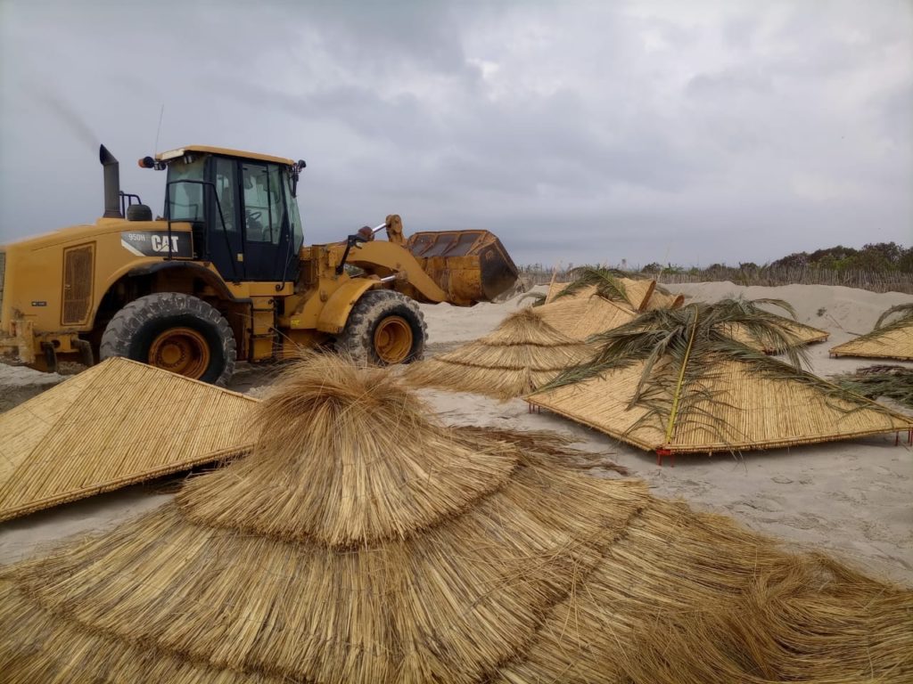 Monastir : campagne contre les installations anarchiques dans les plages de Qaraiya et la Falaise