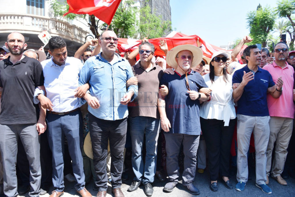Manifestation du « Font national du salut »
