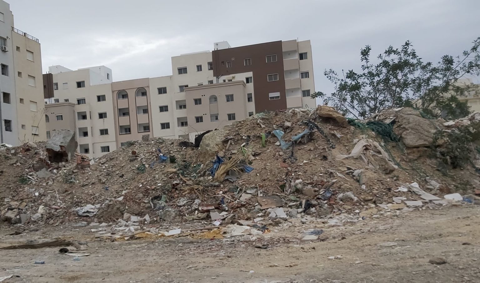 Nabeul : la cité Wafa, une décharge à ciel ouvert !