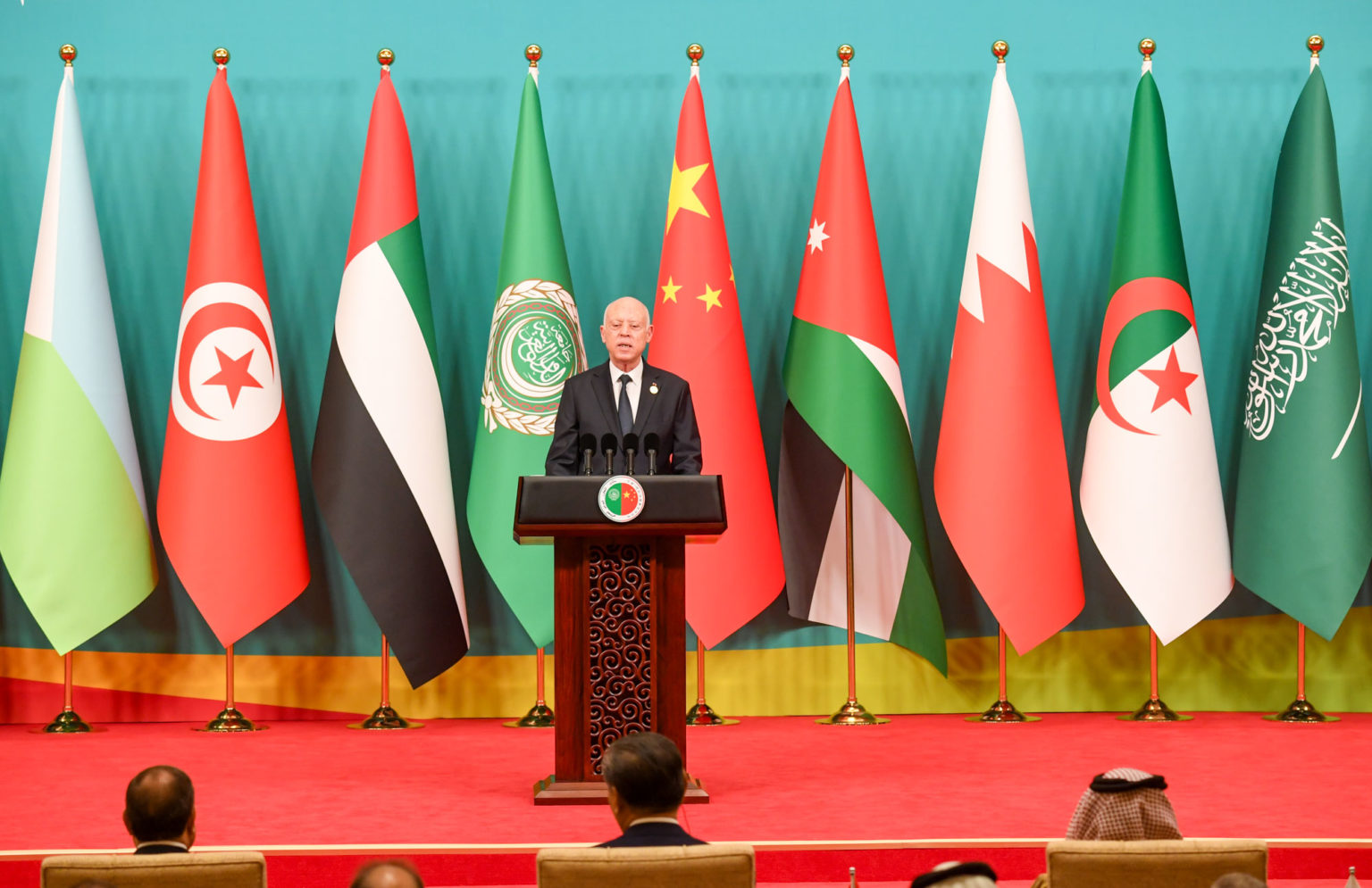 À Pékin, le président Saïed plaide pour un Etat indépendant et souverain sur tout le territoire palestinien avec Al-Qods pour capitale