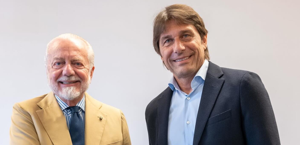Antonio Conte, nouvel entraîneur de Napoli
