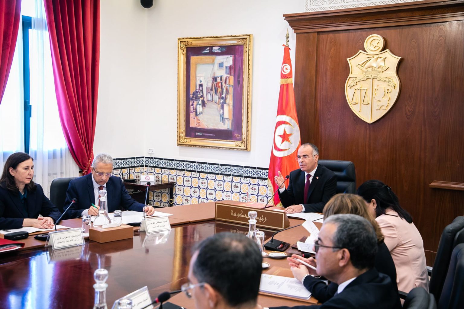 Conseil ministériel restreint consacré aux dispositions liées à la réalisation des grands projets publics