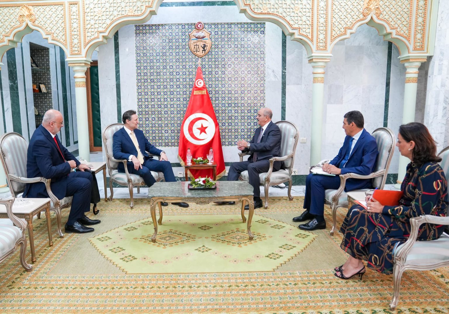 Mohamed Ali Nafti reçoit le coordinateur résident des Nations unies en Tunisie