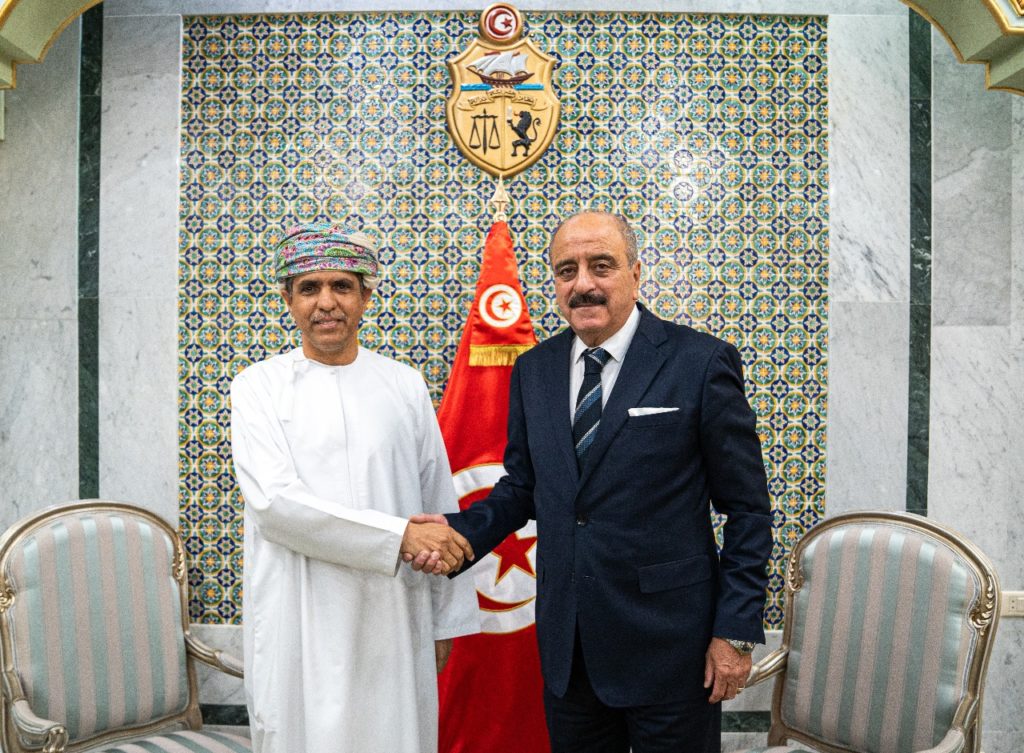 Mohamed Ali Nafti reçoit l’ambassadeur d’Oman en Tunisie