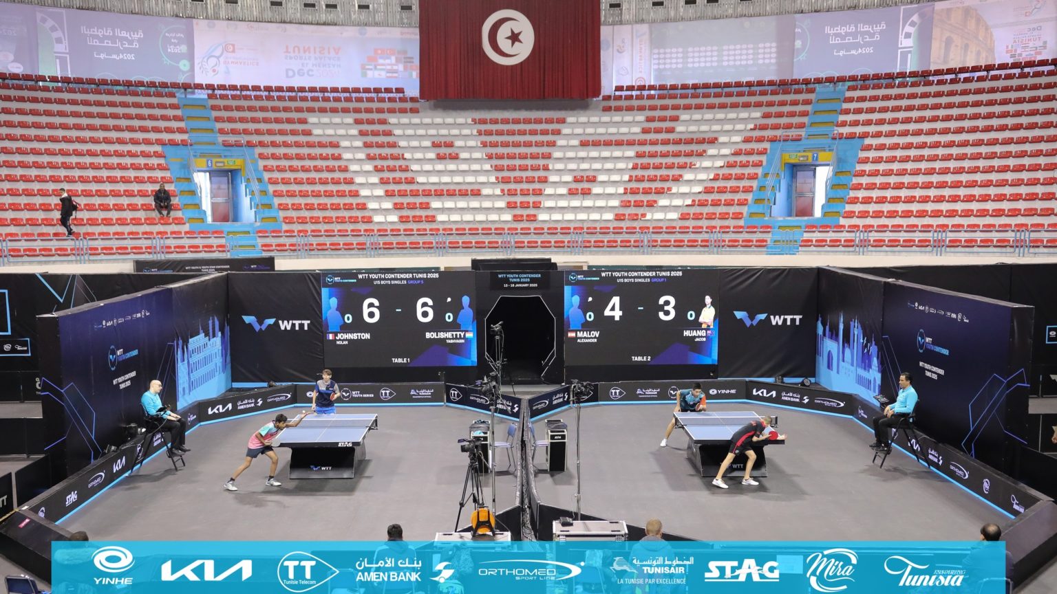 Tennis de table – WTT Youth Contender : Wassim Essid en finale du double mixte U19, Daldoul et Ben Miled médaillés de bronze chez les U13