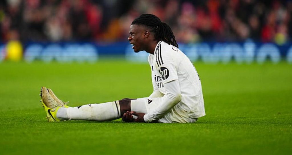 Real Madrid : fin de saison pour Eduardo Camavinga