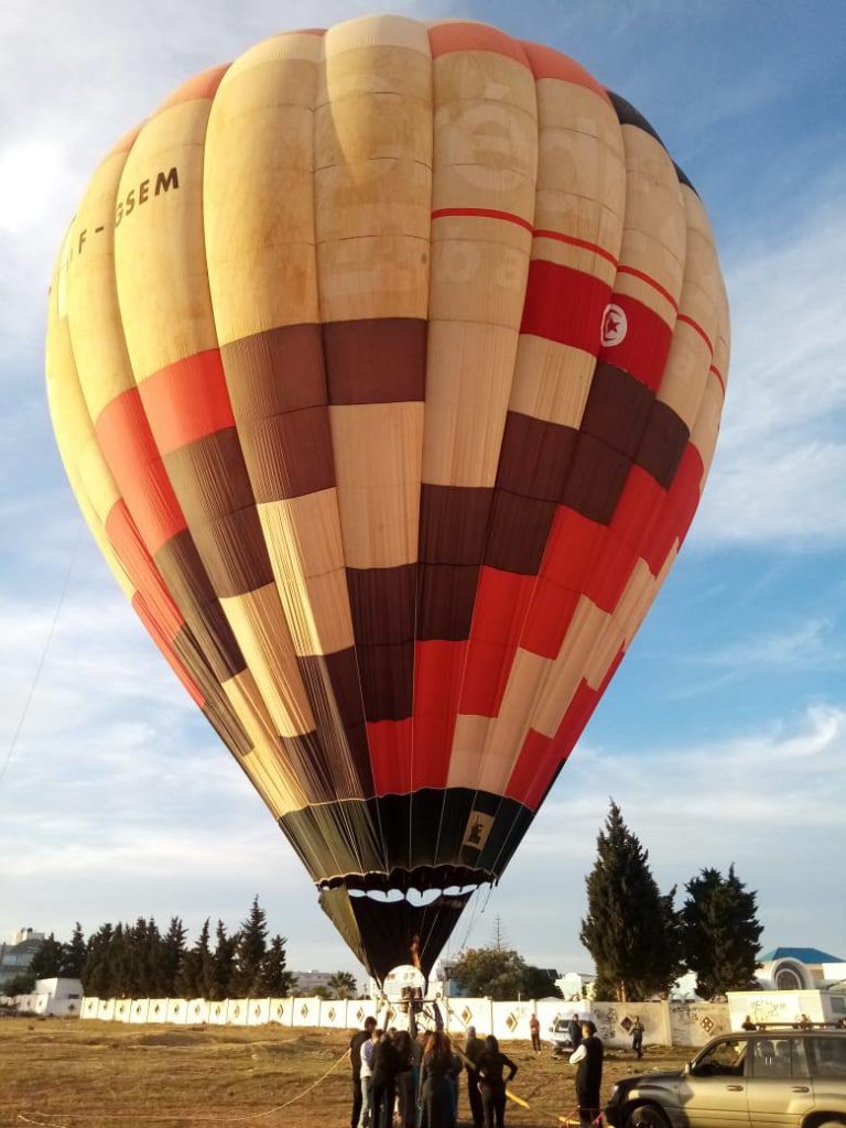 Les montgolfières s’invitent dans le ciel de Nabeul