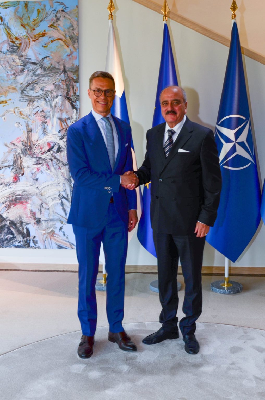 Activités du ministre des Affaires étrangères à Helsinki