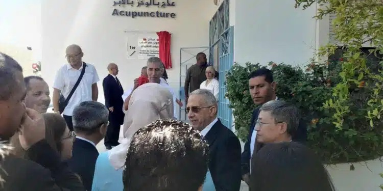 Inauguration d’un centre de formation en médecine traditionnelle chinoise à l’hôpital Universitaire Mongi Slim à la Marsa