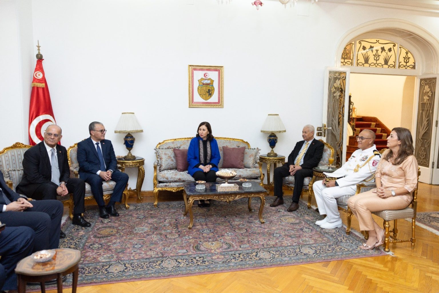 Au Caire, la cheffe du gouvernement à la rencontre de la communauté tunisienne