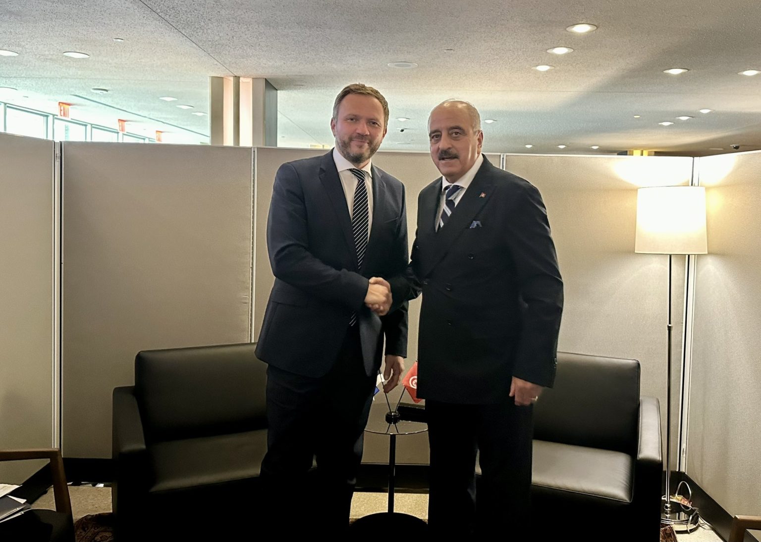 Nafti et son homologue estonien examinent le renforcement de la coopération bilatérale