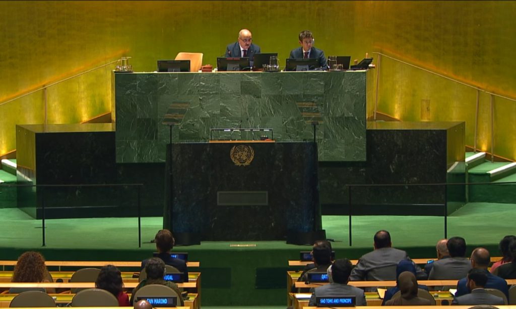 À l’ONU, Nafti conduit les travaux de l’Assemblée générale au niveau des chefs de délégation