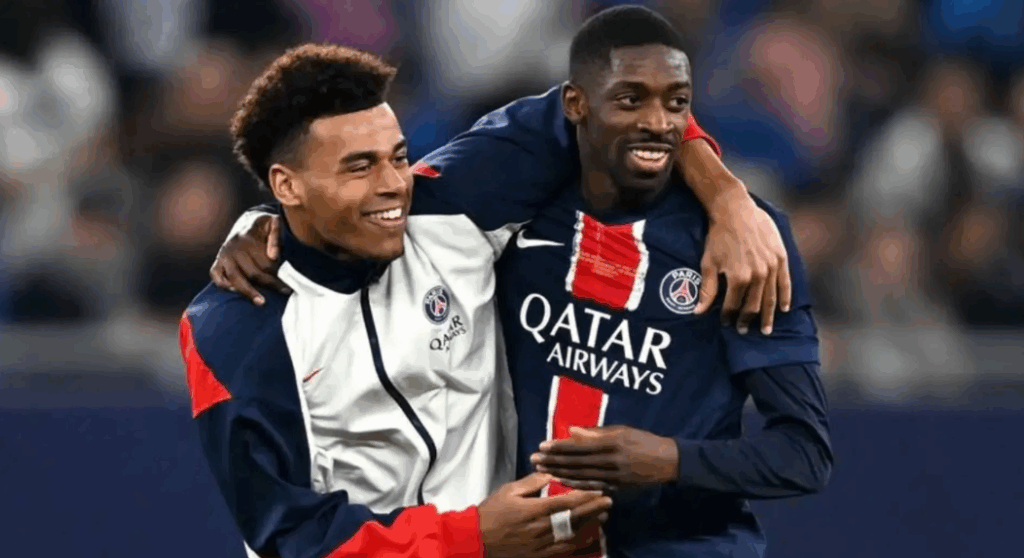 Ousmane Dembélé et Désiré Doué forfaits pour plusieurs semaines au PSG
