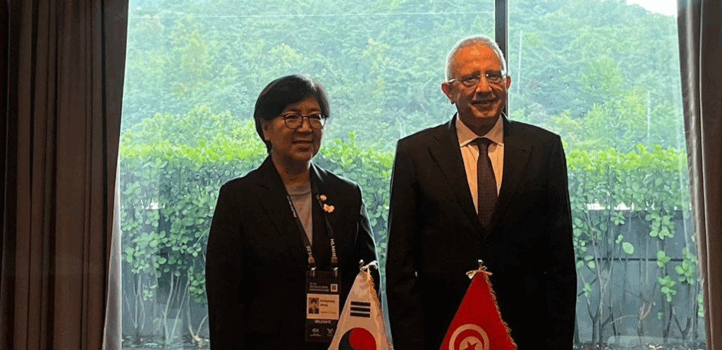 World Bio Summit 2025 : participation de Ferjani à Séoul et réunion avec son homologue sud-coréenne