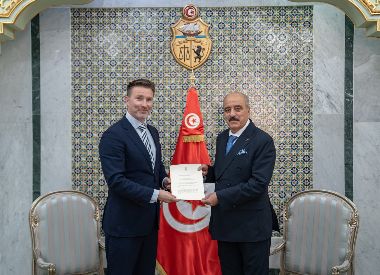 Mohamed Ali Nafti reçoit l’ambassadeur d’Australie et plaide pour un partenariat accru