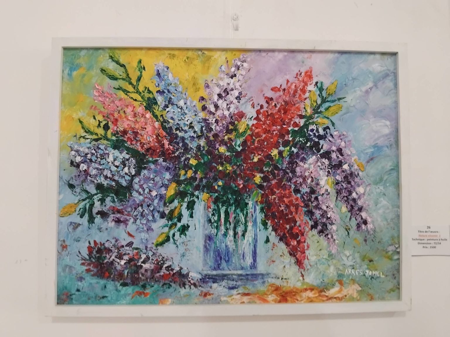 « Danse des couleurs » : plongée dans l’univers pictural de Jamel Arrès