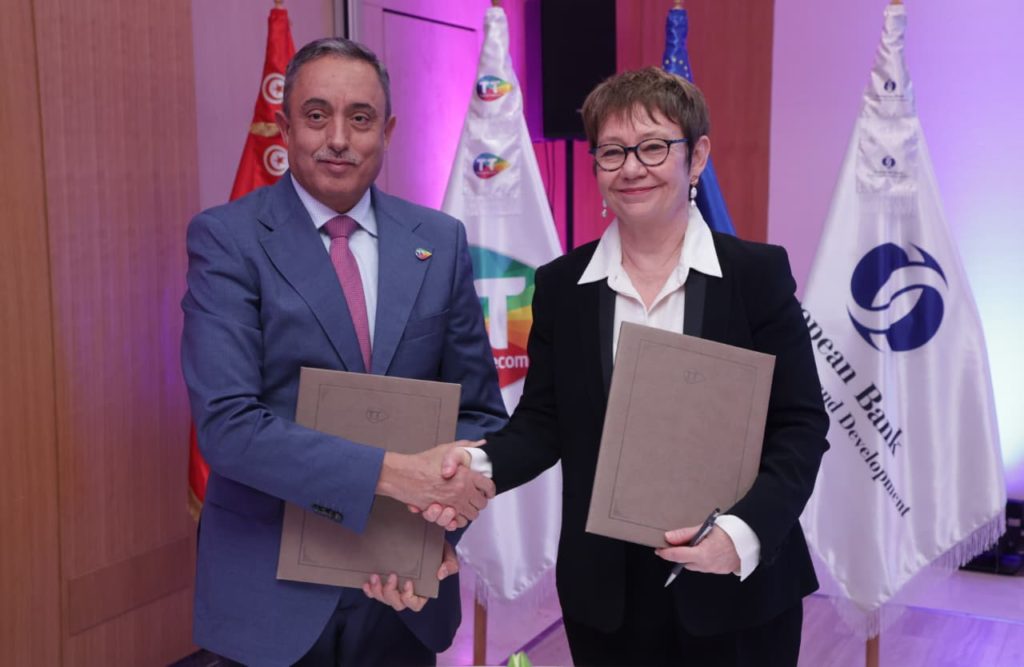 Partenariat stratégique et innovant entre Tunisie Telecom, la BERD pour renforcer l’infrastructure numérique en Tunisie Tunis