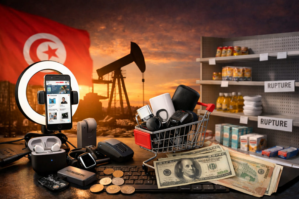 Gadgets jetables, devises envolées : quand la Tunisie clique contre ses besoins essentiels Gadgets jetables, réseaux sociaux