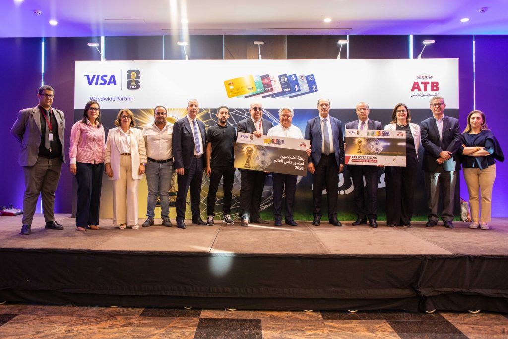 L’ATB et VISA international célèbrent les heureux gagnants du grand jeu-concours Coupe du Monde de la FIFA 2026