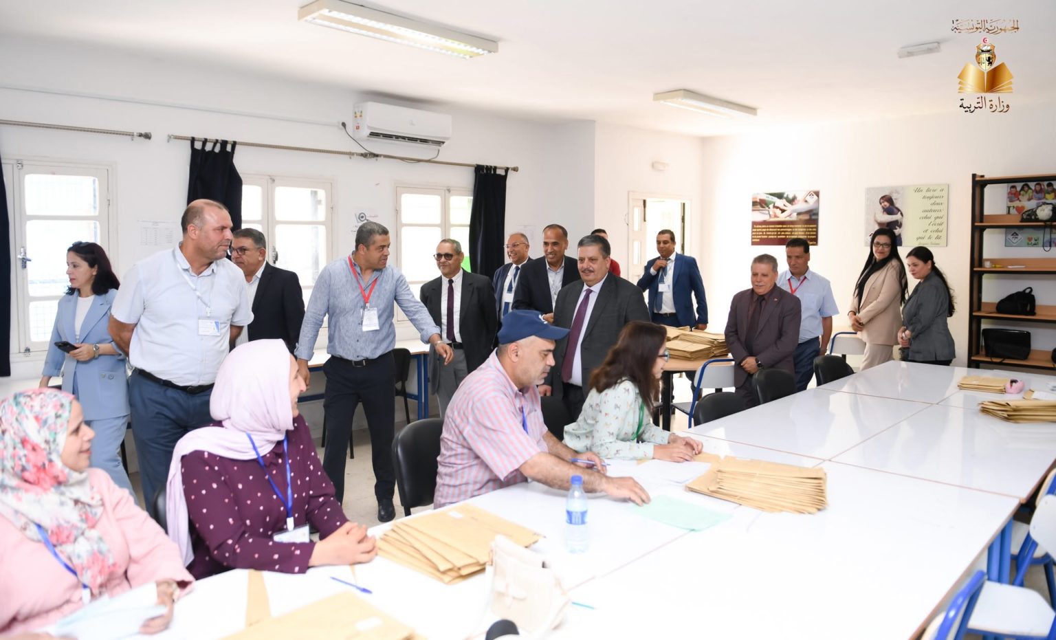 Le ministre de l’Éducation supervise les opérations de correction du bac 2026 à Ben Arous