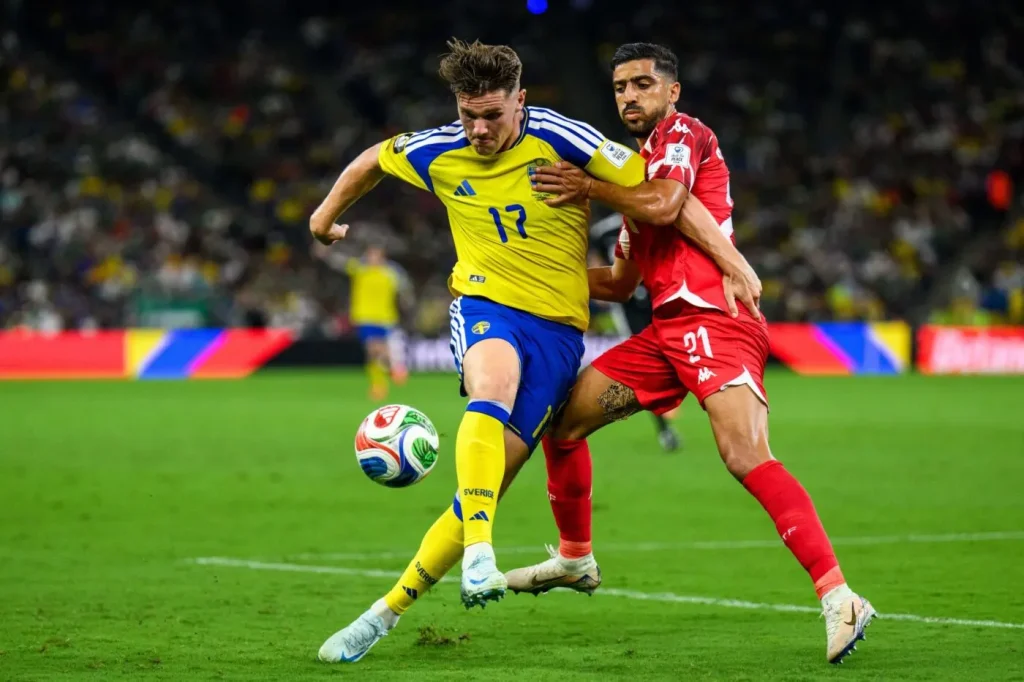 Mondial 2026 : La Tunisie lourdement battue par la Suède