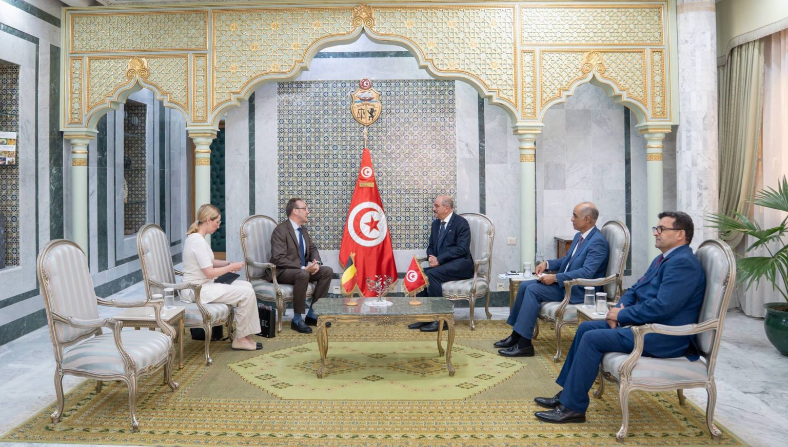 Le ministre des AE s’entretient avec l’ambassadeur du Royaume de Belgique en Tunisie