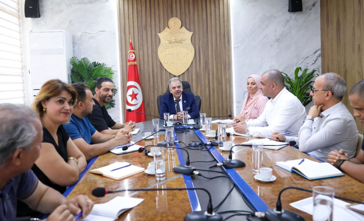 Le ministre des Sports réunit les membres du bureau fédéral de natation