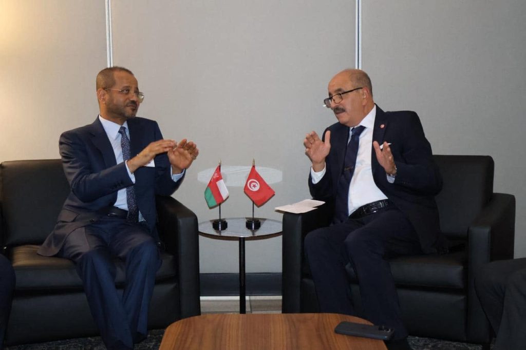 Nafti rencontre son homologue omanais à New York