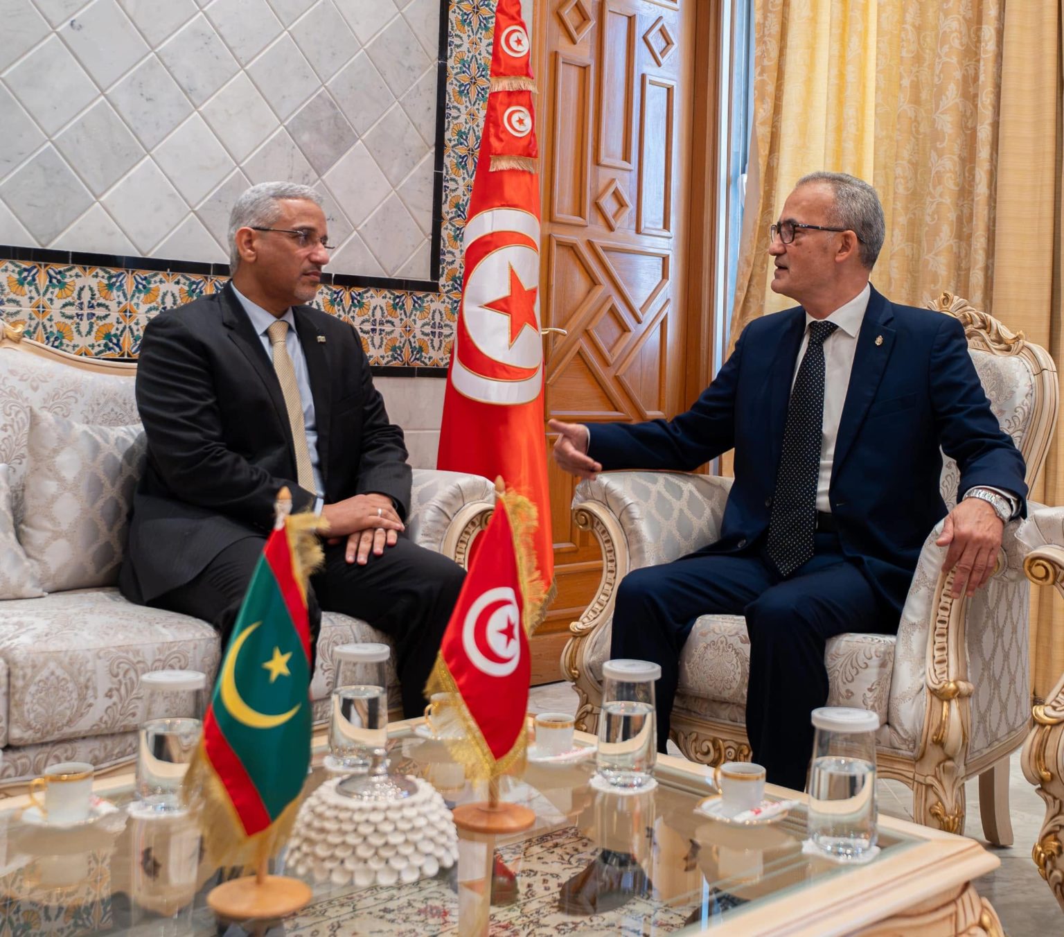 Ben Ayed reçoit l’ambassadeur mauritanien à Tunis