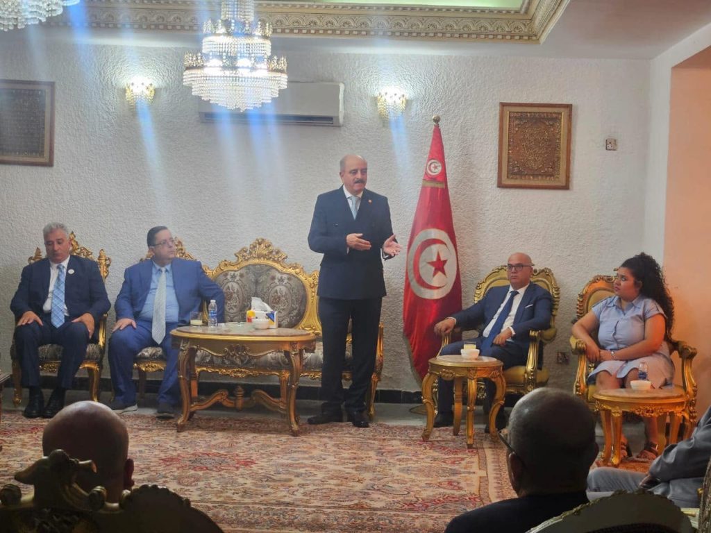 Mohamed Ali Nafti à l’écoute de la communauté tunisienne résidant en Irak